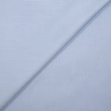 Coton chemise jacquard Enrique rayé blanc et ciel