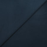 Coton gratté uni bleu nuit