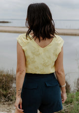 Vestido de petula de patrón de costura