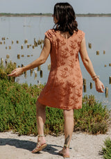 Vestido de petula de patrón de costura