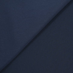 Midnight blue polyester crepe de chine