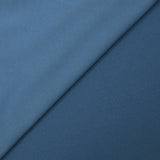 Crêpe jersey de polyester bleu barbeau