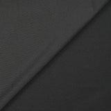 Crêpe jersey de polyester noir