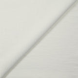 Crêpe polyester blanc cassé