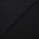 Crêpe polyester texturé noir