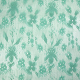 Dentelle polyester Clara turquoise