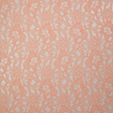 Dentelle polyester Paola rose clair