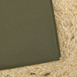 Gabardine de coton kaki
