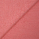 Gaze de polyester dévorée rose corail