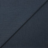 Jacquard de coton et soie tête d'épingle bleu brut
