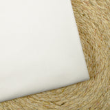 Jersey de coton blanc cassé