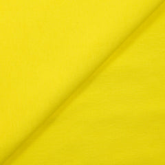 Jersey de coton jaune mimosa