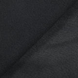 Jersey de polyester envers polaire noir