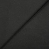 Jersey de polyviscose lourd double-face noir