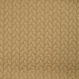 Matelassé jersey braids Camel background