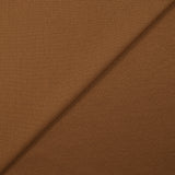 Jersey viscose côtelé marron noisette