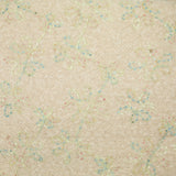 Lainage bouclette fantaisie florale multicolore fond écru