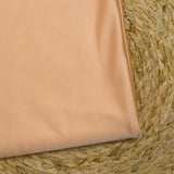 Maille de viscose satinée pêche blanche