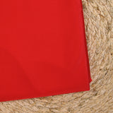Maille de viscose satinée rouge