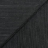 Maille fine plissée noir