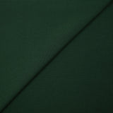 Maille polo coton envers jersey vert forêt
