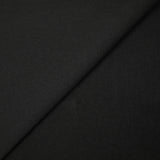 Maille polo polyester fluide noire
