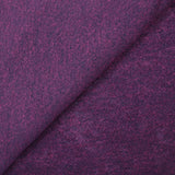 Maille polyester chinée violet fond bleu nuit