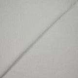 Maille polyester flammée blanche