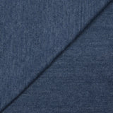 Maille tricot polyviscose fine bleu chiné