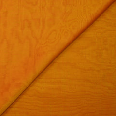 Mousseline 100% soie unie safran changeant rouge