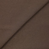 Mousseline crinkle polyester marron
