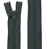 Non-separable nylon closure from 10 to 60 cm Anthracite