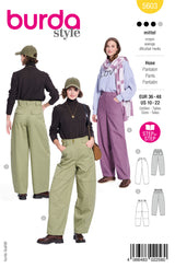 Patron Burda n°5603 : Pantalon