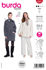 Patron Burda n°5627 : Robe &amp; T-shirt