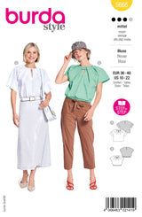 Patron Burda n°5666 : Blouse