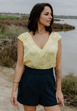 Vestido de petula de patrón de costura