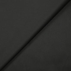 Popeline de coton satinée noir