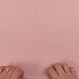 Vela de algodón rosa
