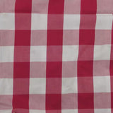 Coton Vichy 50mm rouge