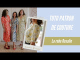 Patrón de alta costura de Rosalie Dress