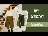 Patrón de costura de falda de silvana