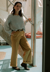 Pantalones de arrecifes de patrones de alta costura