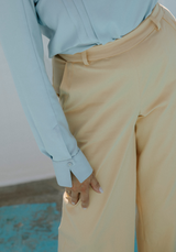 Pantalones de arrecifes de patrones de alta costura
