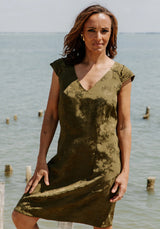 Vestido de petula de patrón de costura