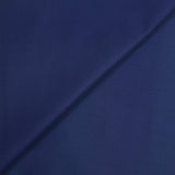 Satin de coton élasthanne marine