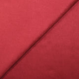 Suédine jersey Isa rouge