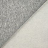 Sweat minkee épais gris clair chiné