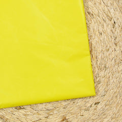 Tissu imperméable fin polyester jaune néon
