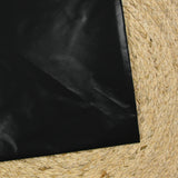 Tissu imperméable fin polyester noir