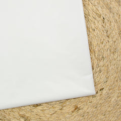 Tissu sergé de viscose enduit imperméable blanc